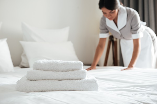 Limpiadora de hotel